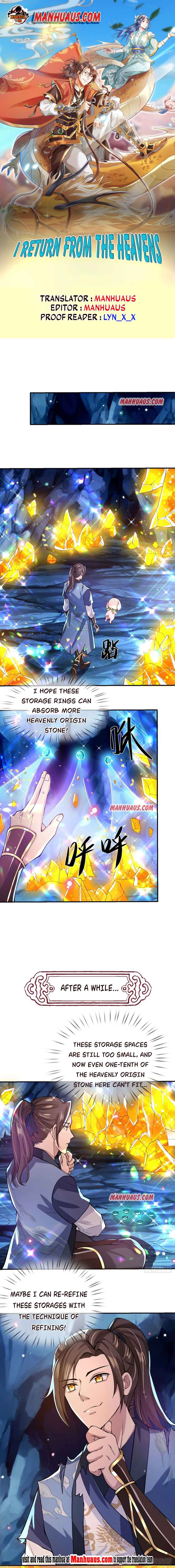 I return from the heavens Chapter 25 1